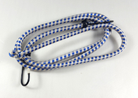 Motorcycle Retractable Elastic Rope With Hooks / Luggage Strap 80-140cm Length