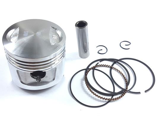 Silver Motorcycle Pistons And Rings Kit CG150 High Accurate Engine Parts and Accessories