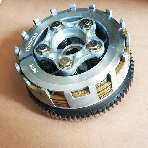 Motorcycle Clutch Plate And Disc Assy BAJAJ 6 Pin Aluminum / Stainless