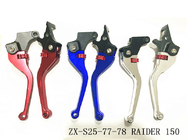 Multi Colored Motorcycle Decorative Handlebar Lever Tmx / Hd3/Rxk / Thunder-125