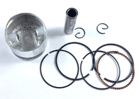 Silver Aluminum Motorcycle Piston Kits And Rings CD110 Bore Dia.52.4mm Height 37mm