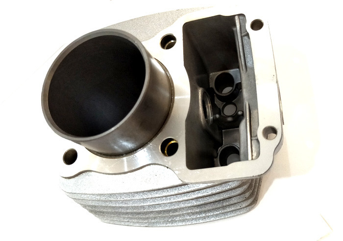 Aluminum Motorcycle Engine Block CG125 / GK125 Silver Color Dia.56.5mm