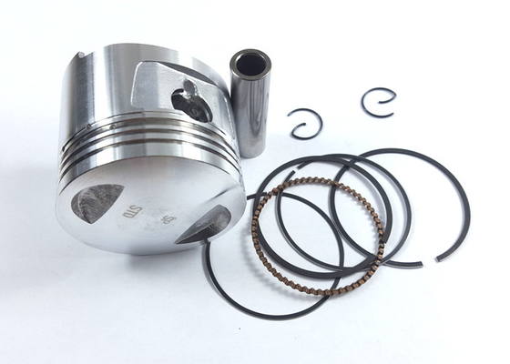Silver Motorcycle Pistons And Rings Kit CG150 High Accurate Engine Parts and Accessories
