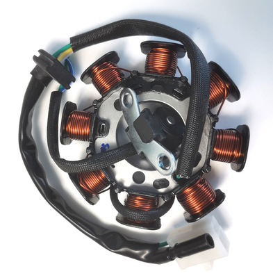 TITAN 150 KNS Wholesale Motorcycle Ignition System Parts 8 pole 3 Hole Magneto Coil