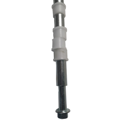 45# Steel Rotating Body With High Speed And Less Support  SHAFT PIVOT W/plastic Sleeve TITAN 150