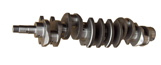 CNC Machining Casting Steel Crankshaft 6BF1 , 6 Cylinder Engine Crankshaft