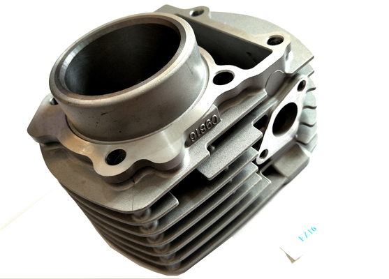Silver Color Motorcycle Engine Block FZ16 Ash Dia 57.3mm Aluminum Alloy Material