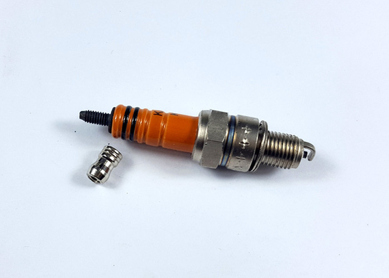 Motorcycle / Tricycle Engine Spark Plugs A7TC Black / Whtie / Orange Colors Available