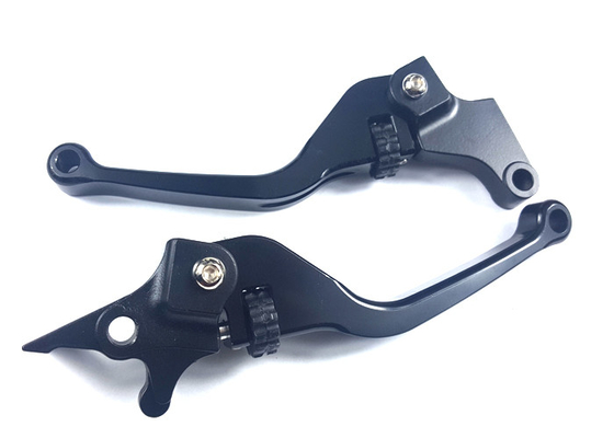 Aftermarket Handlebar Lever Motorcycle Decoration Accessories Steel Material Black Color