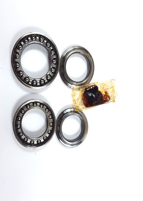 Chrome Steel Deep Groove Motorcycle Ball Bearings TVS STAR High Performance