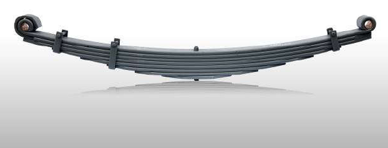 60Si2Mn Material Leaf Spring 80*16mm Size 8pcs/set for ISUZU 30T Suspension Component