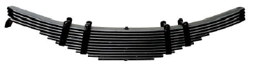 60Si2Mn Material Leaf Spring Rear Assembly  for Semi Trailer for York   Suspension Component 